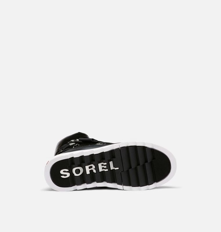 Sorel Dam Stövlar Svarta - Joan Of Arctic™ Next Lite Strap Puffy Mid - BWF-637809